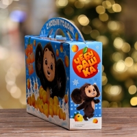 Новый год. Подарочная коробка "Чебурашка", Портфель , 37 х 8 х 20,2 см. Новый год. Подарочная коробка "Чебурашка", Портфель , 37 х 8 х 20,2 см.