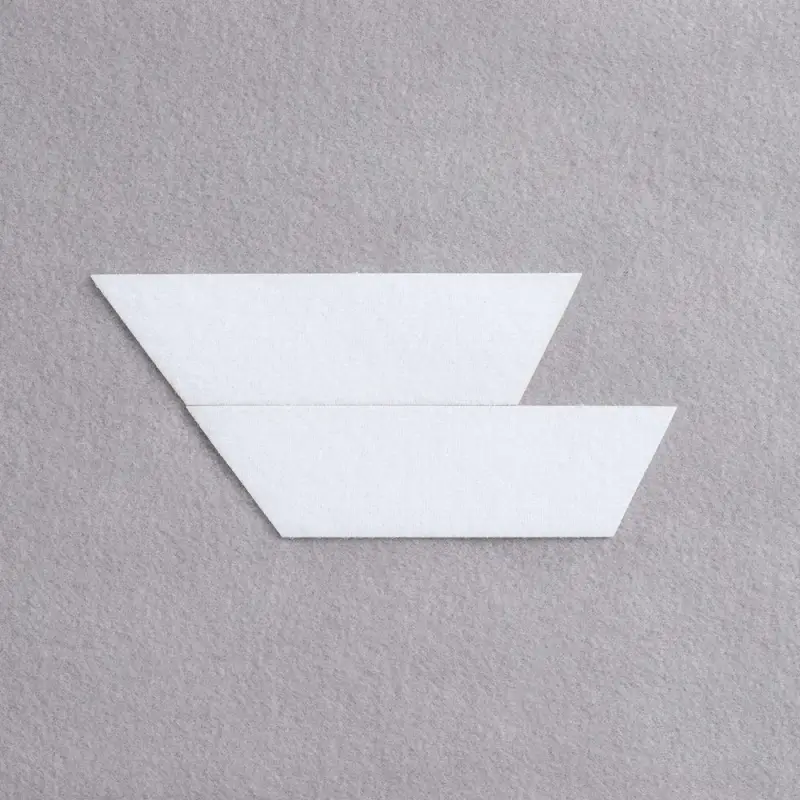 Основа Velkro L для крепления шевронов на липучке, белая Основа Velkro L для крепления шевронов на липучке, белая