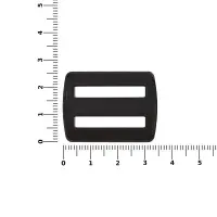 Пряжка &mdash; регулятор ремня Fermo, черная