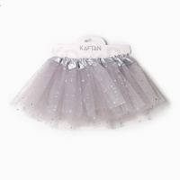 Юбка детская KAFTAN "Звездочки" серый, длина 17 см Юбка детская KAFTAN "Звездочки" серый, длина 17 см