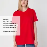 Футболка Regent 150 красная, размер 4XL