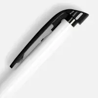 Ручка шариковая Favorite, белая с черным Ручка шариковая Favorite, белая с черным