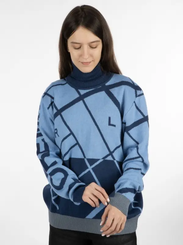 Свитер на заказ Tricksy Net, полушерсть, размер S