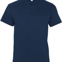 Футболка мужская с V-обр. вырезом Victory 150 темно-синяя, размер XL Футболка мужская с V-обр. вырезом Victory 150 темно-синяя, размер XL