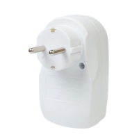 Адаптер 1 гнездо + 2 USB порта на европейскую вилку с/з 16A 230В 3680Вт IP20 белый 27418 6, Адаптер 1 гнездо + 2 USB порта на европейскую вилку с/з 16A 230В 3680Вт IP20 белый 27418 6,