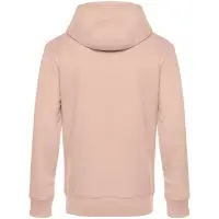 Толстовка с капюшоном унисекс King, розовая, размер XS