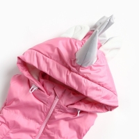 Жилет детский Единорожка, цвет розовый/серый, рост 98 см Жилет детский Единорожка, цвет розовый/серый, рост 98 см