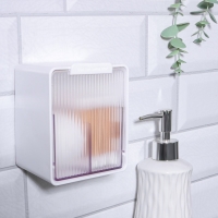 Органайзер для хранения, подвесной, 2 секции, 9,2 &times; 7 &times; 10,7 см, цвет МИКС