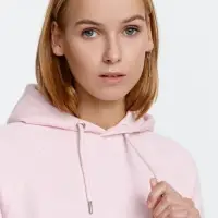 Толстовка унисекс Stellar, розовая, размер S