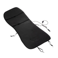 Подогрев сиденья Skyway, со спинкой, 2 режима, черный, 12 В, 116 х 52 см Подогрев сиденья Skyway, со спинкой, 2 режима, черный, 12 В, 116 х 52 см