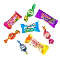 Новый год. Кондитерский набор конфет "Мини Домик САНТА", 210 г