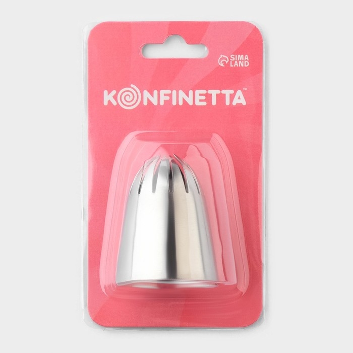 Насадка кондитерская KONFINETTA, d=3,6 см, № F1 Насадка кондитерская KONFINETTA, d=3,6 см, № F1