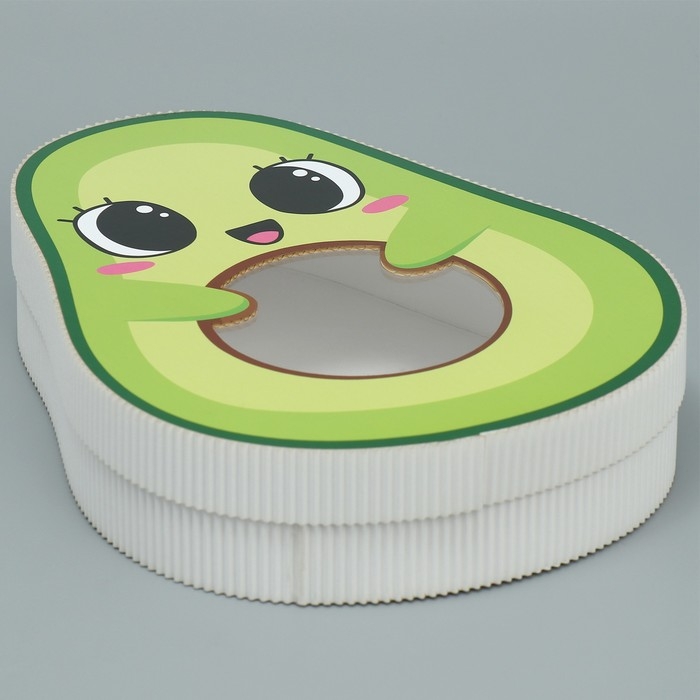 Коробка подарочная, кондитерская упаковка, «Авокадо», 19х24,5х5 см Коробка подарочная, кондитерская упаковка, «Авокадо», 19х24,5х5 см