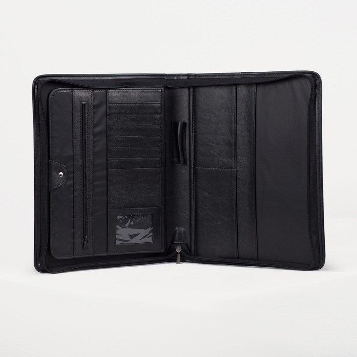 Папка для документов &laquo;Алекс&raquo;, А4, цвет чёрный