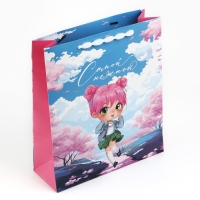 Пакет ламинированный вертикальный &laquo;Самой нежной&raquo;, M 26 х 30 х 9 см