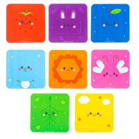 Мягкий пазл для малышей &laquo;Цвета и формы&raquo;, 8 пазлов, Крошка Я