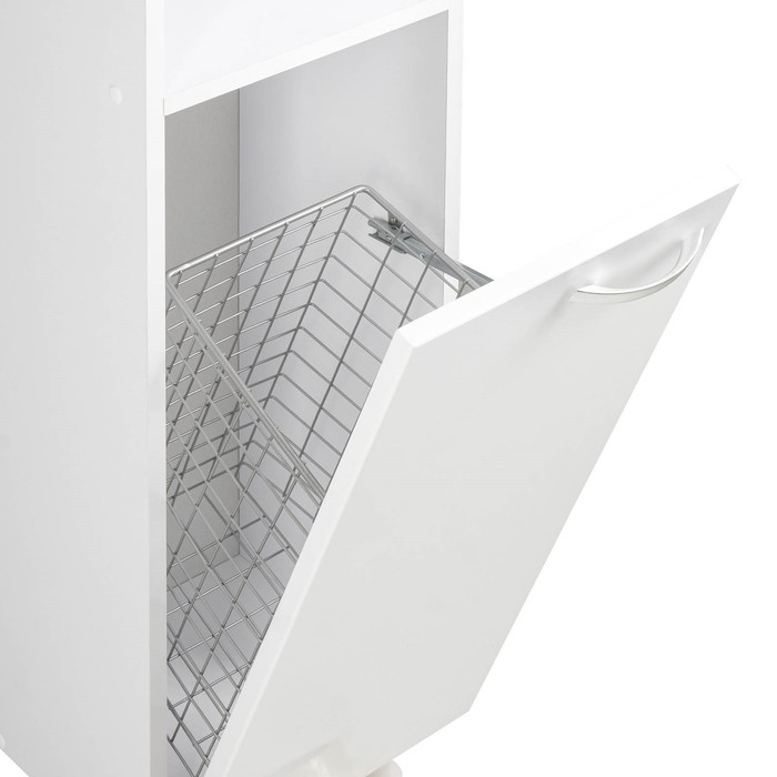 Пенал для ванной комнаты 300, с корзиной для белья, 30 см х 26,6 см х 188 см Пенал для ванной комнаты 300, с корзиной для белья, 30 см х 26,6 см х 188 см