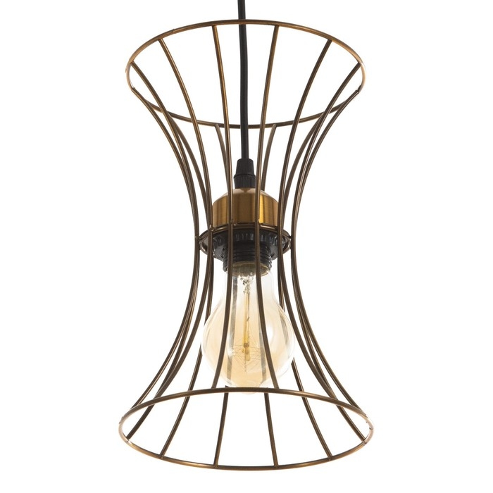 Светильник BayerLux "Анетта" Е27 40Вт золото 16х16х23-123см