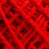 Пряжа 100% джут "Softino Jute Colored" 50м &plusmn;2м красный 50 гр