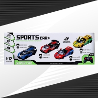 Машина радиоуправляемая «Купе», 1:12, открываются двери, работает от аккумулятора, цвет синий Машина радиоуправляемая «Купе», 1:12, открываются двери, работает от аккумулятора, цвет синий