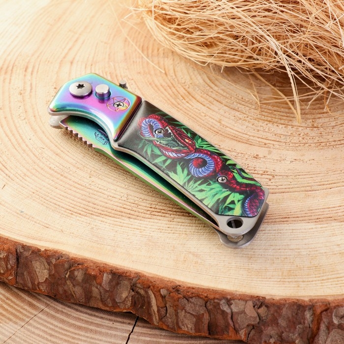 Нож складной Нож складной "Джунгли" 20см, клинок 88мм/2мм