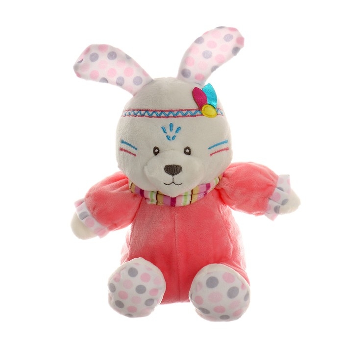 Мягкая игрушка &laquo;Зайчик-индеец&raquo;, 19 см