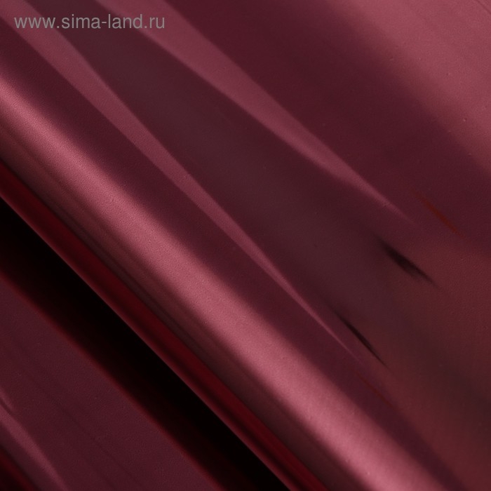 Пленка для цветов "Глянец", гибискус, 58 см х 5 м &plusmn;1 см,