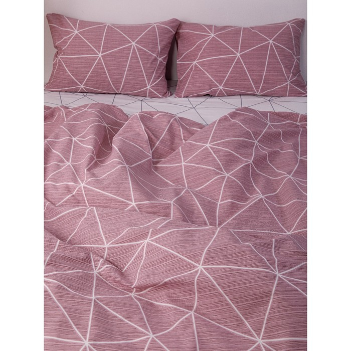 Постельное бельё 1,5сп Ночь Нежна &laquo;Грань&raquo;, 145х215, 150х215, 70х70см 2шт, поплин 110г/м, хлопок