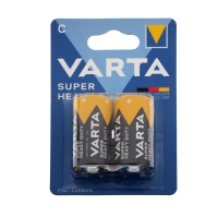 Батарейка солевая Varta SuperLife, C, R14-2BL, 1.5В, блистер, 2 шт. Батарейка солевая Varta SuperLife, C, R14-2BL, 1.5В, блистер, 2 шт.