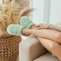 Тапочки женские, размер 36-37, цвет мятный Тапочки женские, размер 36-37, цвет мятный