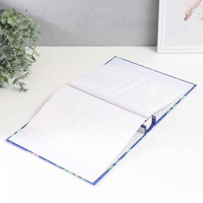 Фотоальбом на 100 фото 10х15 см "Лесные цветы" в коробке МИКС 26,5х21х5,3 см