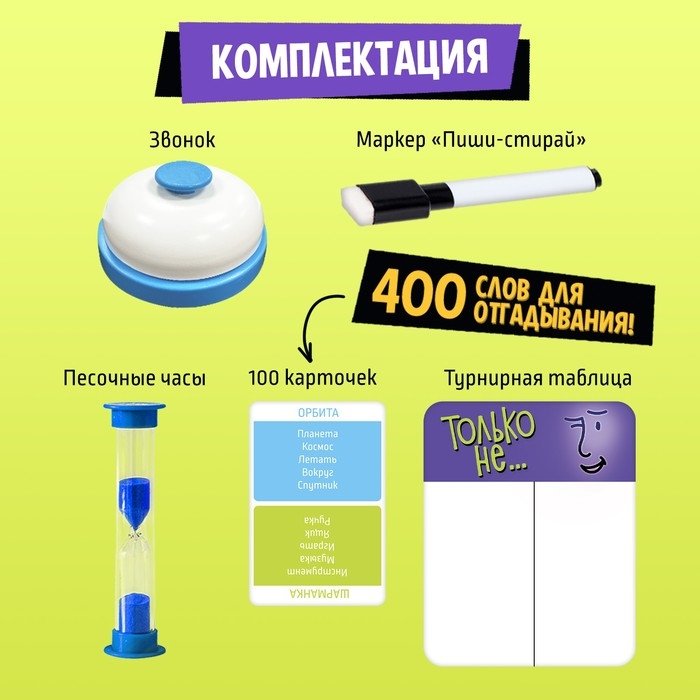 Настольная игра &laquo;Только не...&raquo;, от 4 игроков, 13+