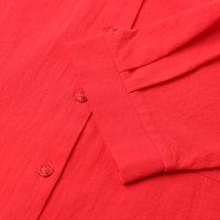 Костюм для девочки (рубашка и шорты) MINAKU, цвет красный, рост 134-140 см