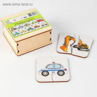 Картинки-половинки «Транспорт» Картинки-половинки «Транспорт»