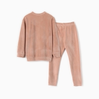 Костюм детский (свитшот, леггинсы) KAFTAN Plushy р.34 (122-128), бежевый Костюм детский (свитшот, леггинсы) KAFTAN Plushy р.34 (122-128), бежевый