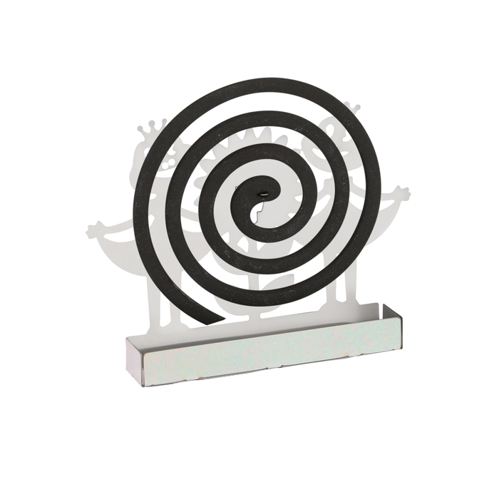 Подставка для спиралей от комаров и благовоний, металл, &laquo;Лягушки&raquo;