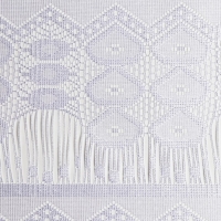 Тюль на кухню со шторной лентой, 170х250 см, цвет белый, 100% полиэстер Тюль на кухню со шторной лентой, 170х250 см, цвет белый, 100% полиэстер