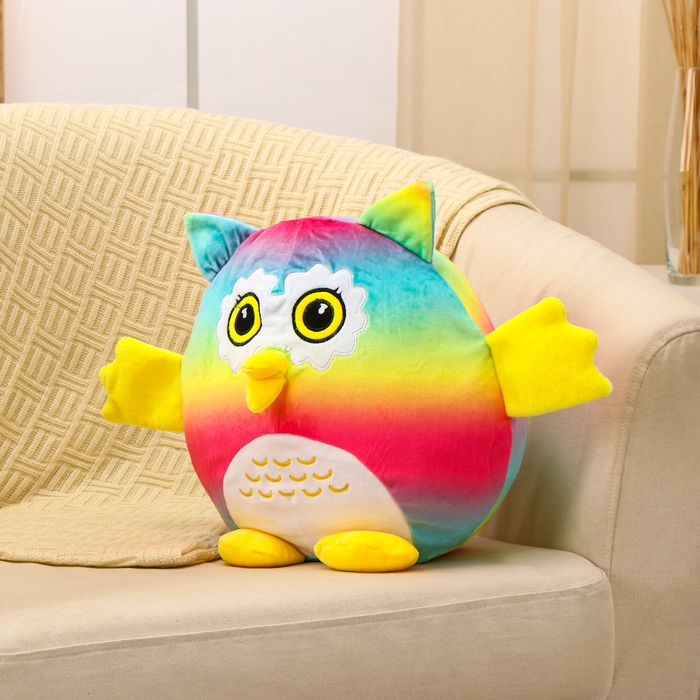 Мягкая игрушка &laquo;Сова&raquo; с пледом, 30 см