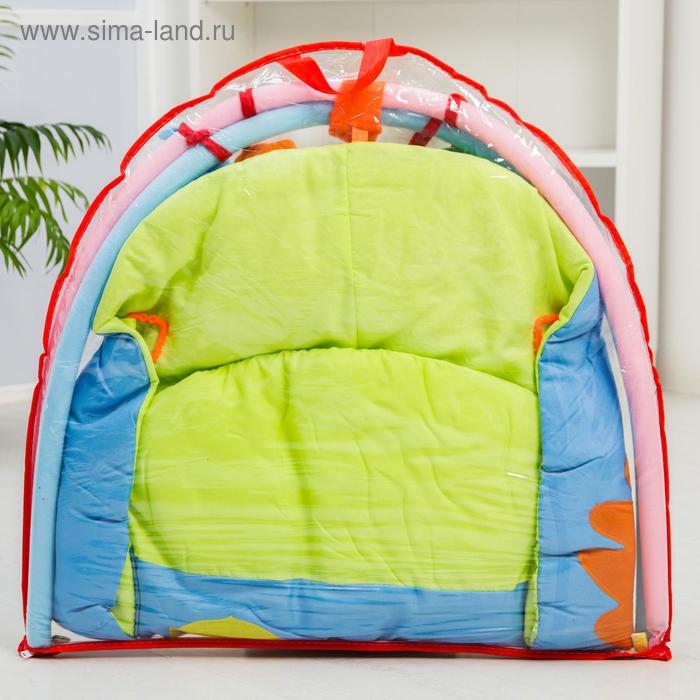 Развивающий коврик «Лесные жители», с дугами, Крошка Я Развивающий коврик «Лесные жители», с дугами, Крошка Я