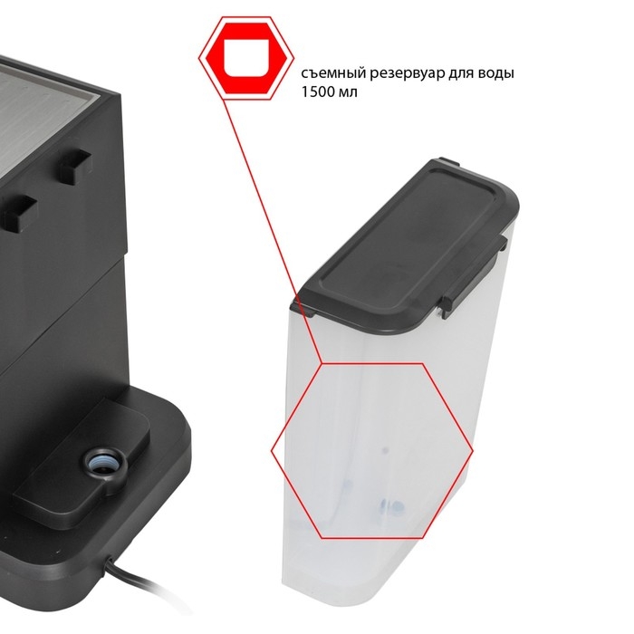 Кофеварка jvc JK-CF33 , рожковая, 1050 Вт, 1.5 л , чёрный Кофеварка jvc JK-CF33 , рожковая, 1050 Вт, 1.5 л , чёрный