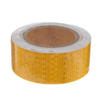 Светоотражающая лента, самоклеящаяся, желтая, 5 см х 15 м Светоотражающая лента, самоклеящаяся, желтая, 5 см х 15 м