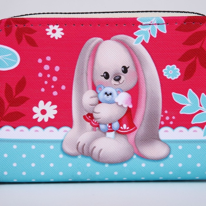 Кошелёк детский «Миленький зайчик» 12х9.5х2см Кошелёк детский «Миленький зайчик» 12х9.5х2см