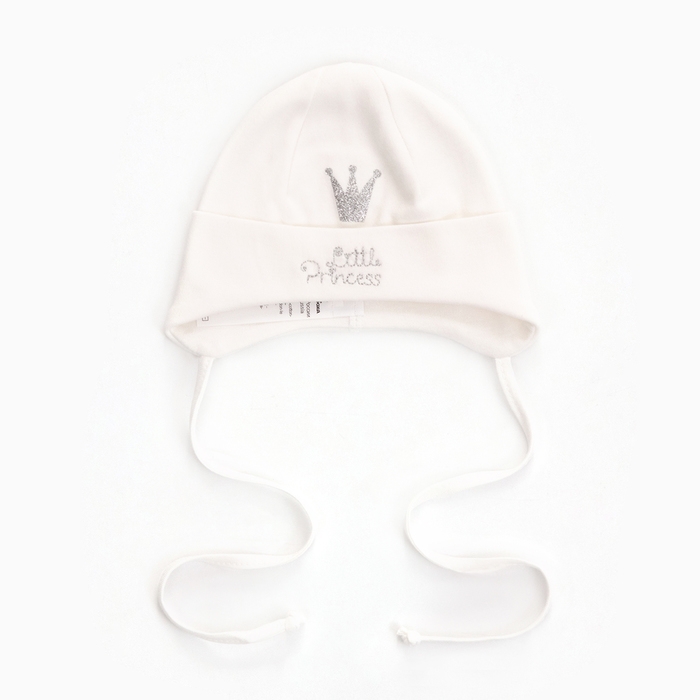 Шапка детская, цвет молочный, размер 40-42 Шапка детская, цвет молочный, размер 40-42