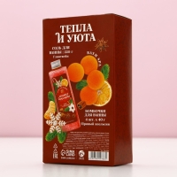 Подарочный набор косметики новогодний &laquo;Аромат праздника&raquo;, соль для ванны 220 г и бомбочки для ванны 4 х 40 г, Новый Год