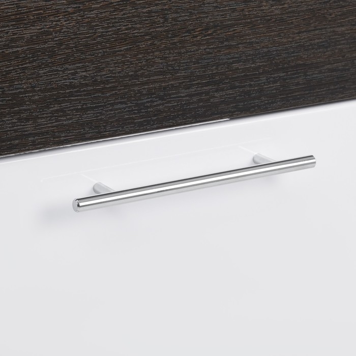 Комплект мебели: для ванной комнаты "Венге 40": зеркало-шкаф + тумба + раковина