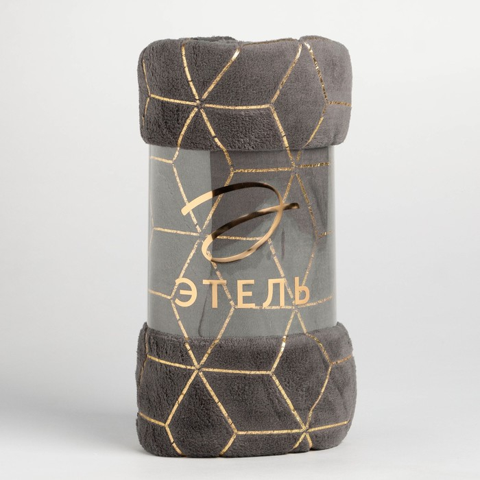 Плед Этель &laquo;Паутина&raquo; 150*200 см,100% п/э, корал-флис 220 гр/м2