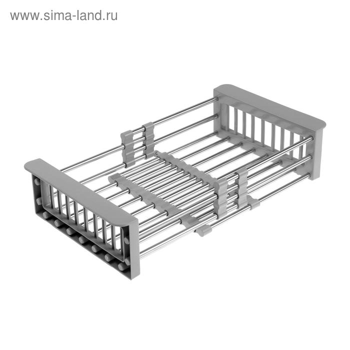 Мойка FABIA PROFI, 40х50 см, врезная, S = 3,0 и 0,8 мм, сифон с переливом + корзина