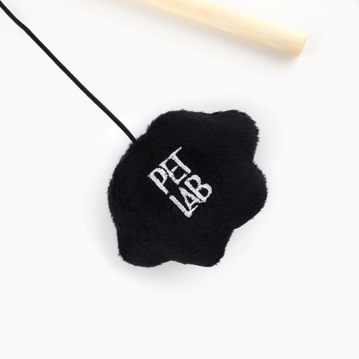 Дразнилка &laquo;Лапка&raquo; с игрушкой, чёрная