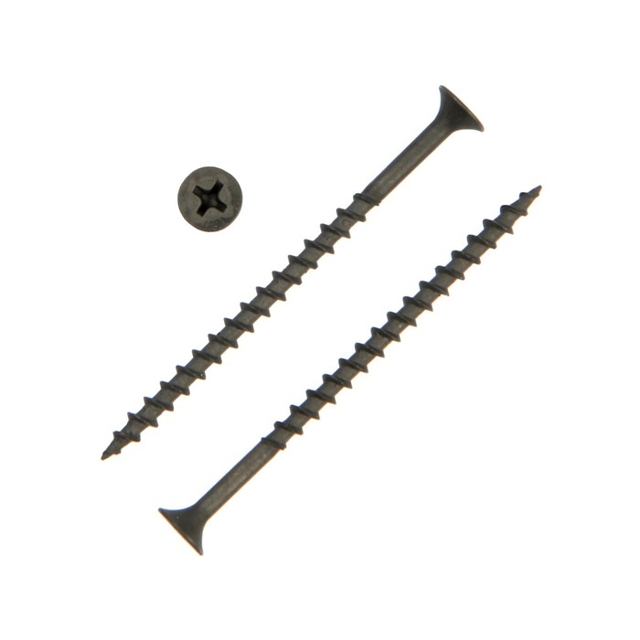Саморез по дереву 3.8х64 мм, крупная резьба, фосфатированный, в упаковке 250 шт Саморез по дереву 3.8х64 мм, крупная резьба, фосфатированный, в упаковке 250 шт
