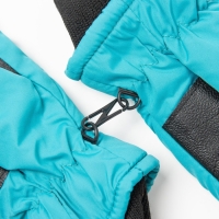 Перчатки детские, цвет бирюзовый, размер 15 Перчатки детские, цвет бирюзовый, размер 15